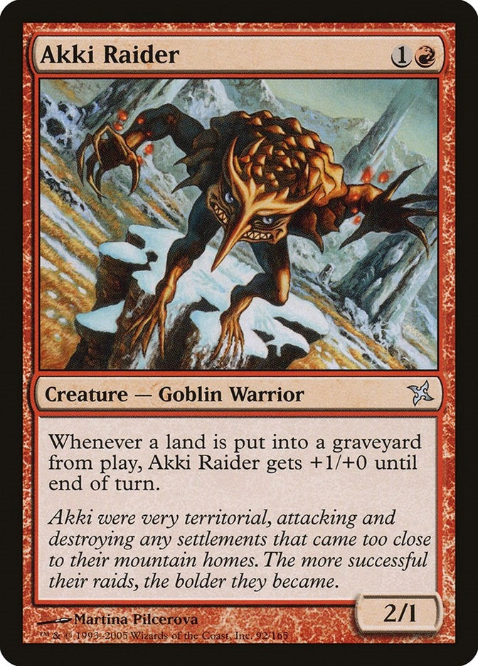 Akki Raider (92) [BOK] - MTG Single