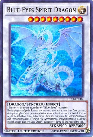 Blue-Eyes Spirit Dragon (13009) (CT13) - YuGiOh Single