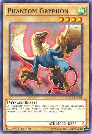 Phantom Gryphon (16001) (MP16) - YuGiOh Single