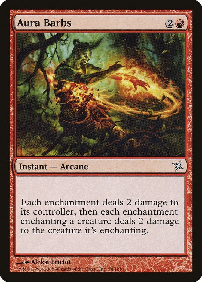 Aura Barbs (94) [BOK] - MTG Single