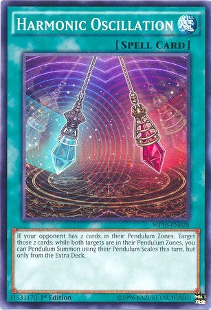 Harmonic Oscillation (16028) (MP16) - YuGiOh Single