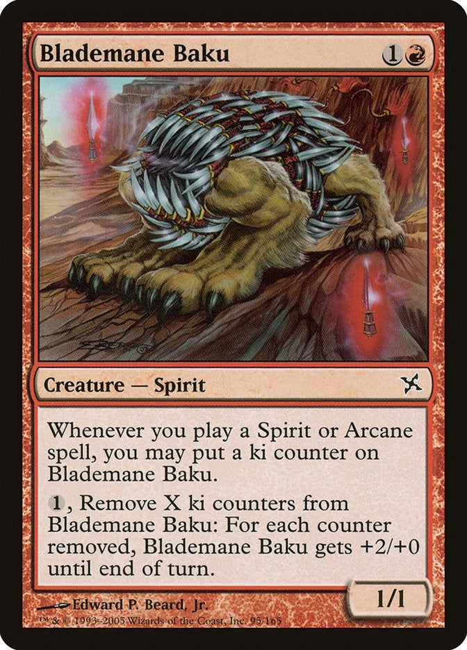 Blademane Baku (95) [BOK] - MTG Single
