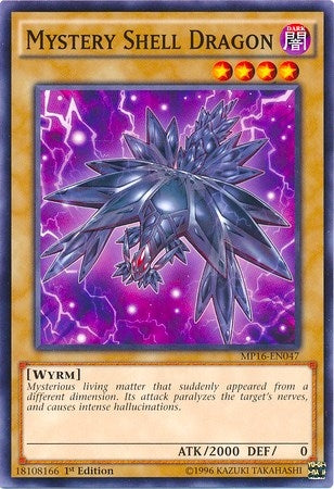 Mystery Shell Dragon (16047) (MP16) - YuGiOh Single