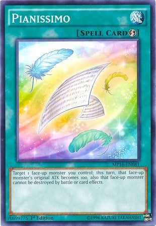 Pianissimo (16081) (MP16) - YuGiOh Single