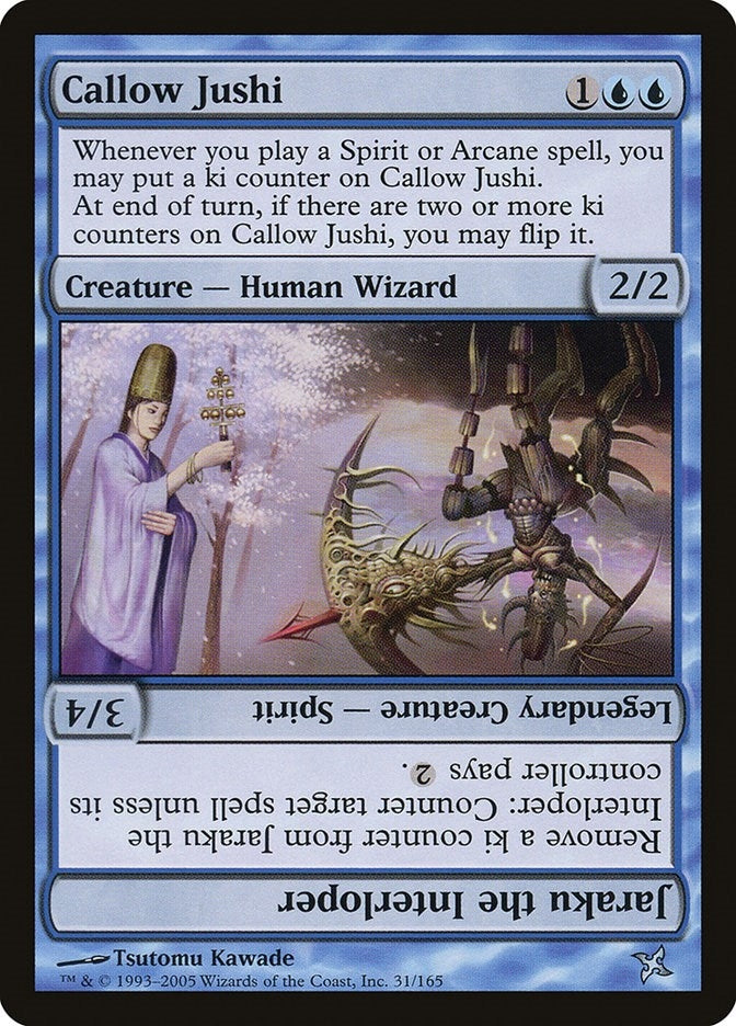 Callow Jushi (31) [BOK] - MTG Single