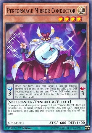 Performage Mirror Conductor (16118) (MP16) - YuGiOh Single