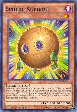 Sphere Kuriboh (16121) (MP16) - YuGiOh Single