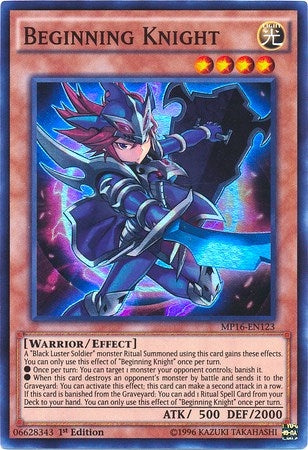 Beginning Knight (16123) (MP16) - YuGiOh Single