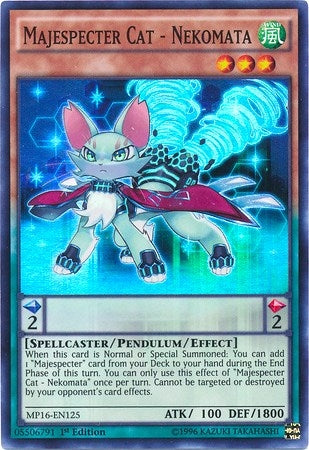 Majespecter Cat - Nekomata (16125) (MP16) - YuGiOh Single
