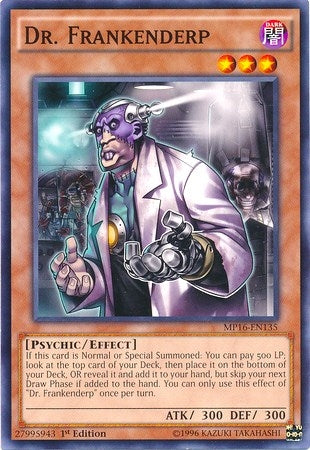 Dr. Frankenderp (16135) (MP16) - YuGiOh Single