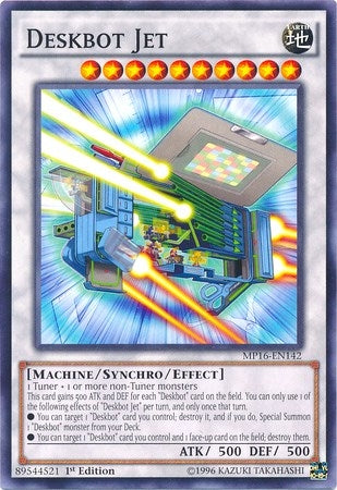 Deskbot Jet (16142) (MP16) - YuGiOh Single