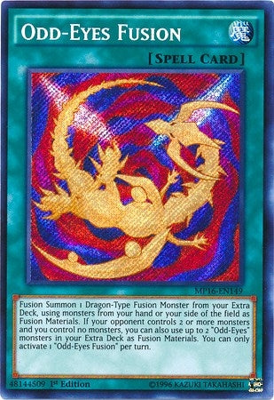 Odd-Eyes Fusion (16149) (MP16) - YuGiOh Single