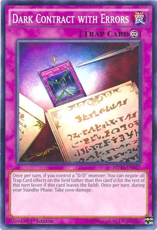 Dark Contract with Errors (16155) (MP16) - YuGiOh Single