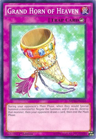 Grand Horn of Heaven (16160) (MP16) - YuGiOh Single