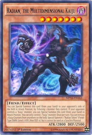 Radian the Multidimensional Kaiju (16163) (MP16) - YuGiOh Single