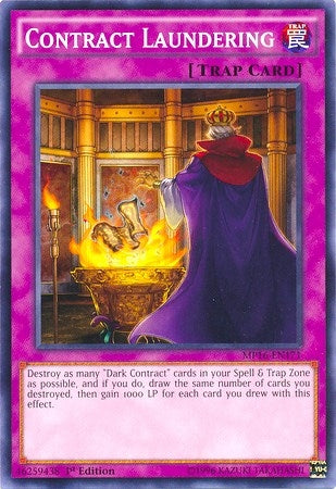 Contract Laundering (16171) (MP16) - YuGiOh Single