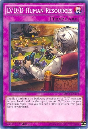 D/D/D Human Resources (16172) (MP16) - YuGiOh Single