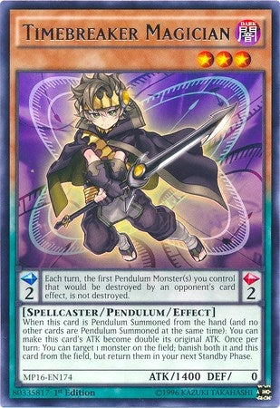 Timebreaker Magician (16174) (MP16) - YuGiOh Single