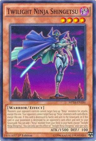 Twilight Ninja Shingetsu (16186) (MP16) - YuGiOh Single