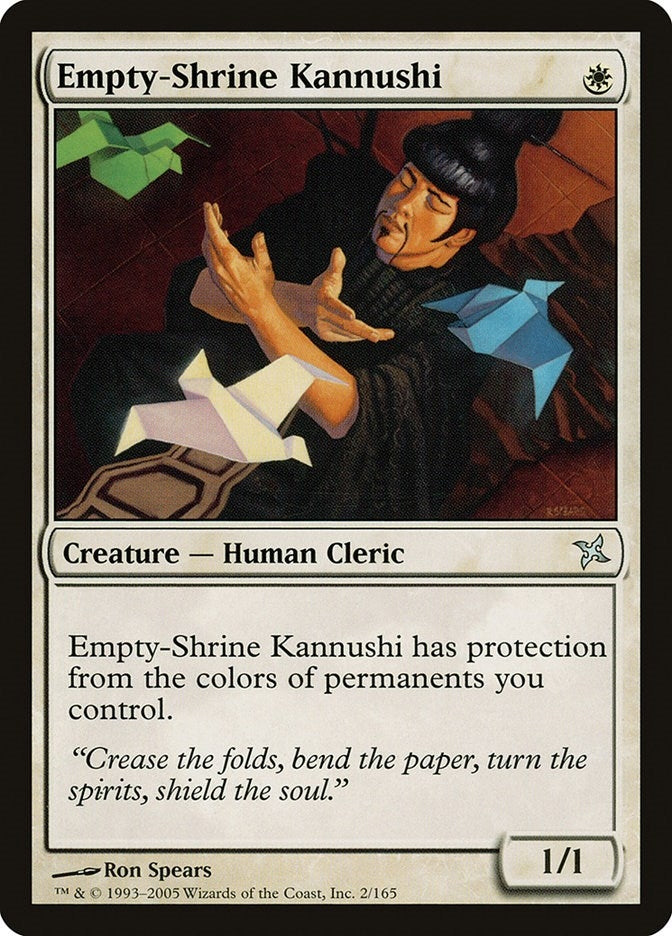 Empty-Shrine Kannushi (2) [BOK] - MTG Single