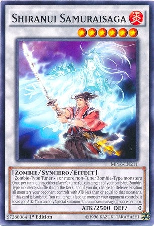 Shiranui Samuraisaga (16211) (MP16) - YuGiOh Single