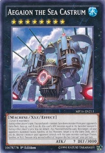 Aegaion the Sea Castrum (16213) (MP16) - YuGiOh Single