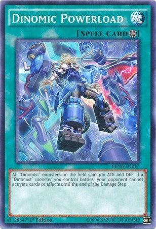 Dinomic Powerload (16217) (MP16) - YuGiOh Single