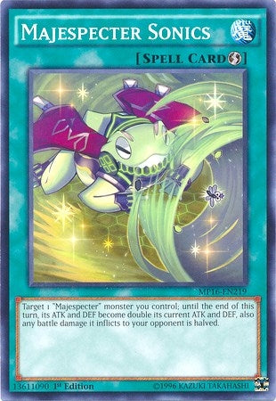 Majespecter Sonics (16219) (MP16) - YuGiOh Single