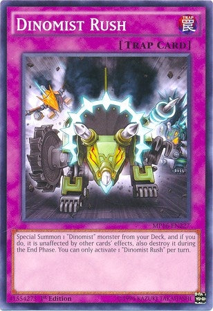 Dinomist Rush (16227) (MP16) - YuGiOh Single