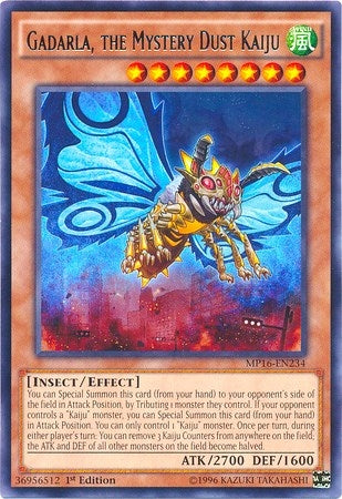 Gadarla the Mystery Dust Kaiju (16234) (MP16) - YuGiOh Single