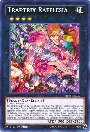 Traptrix Rafflesia (16239) (MP16) - YuGiOh Single