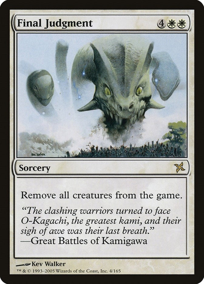 Final Judgment (4) [BOK] - MTG Single