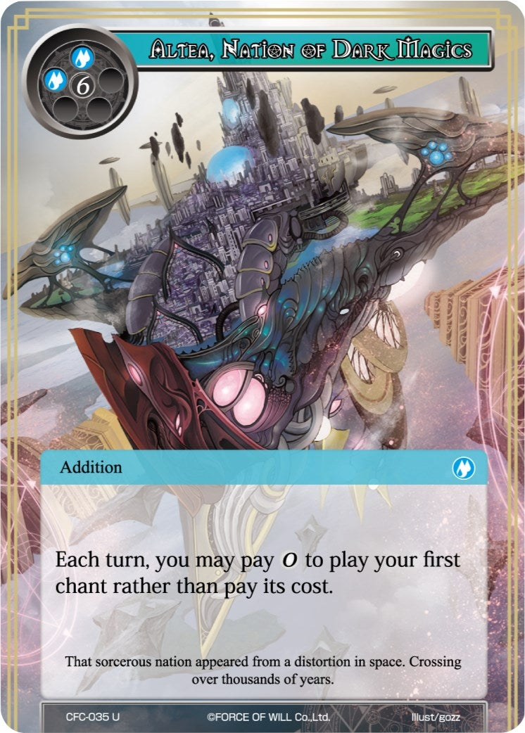 Altea Nation of Dark Magics (35) [CFC] - Force of Will Single