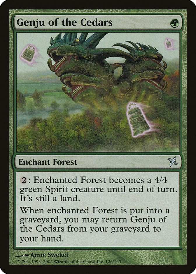 Genju of the Cedars (126) [BOK] - MTG Single