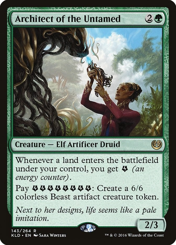 Architect of the Untamed (143) [KLD] - MTG Single