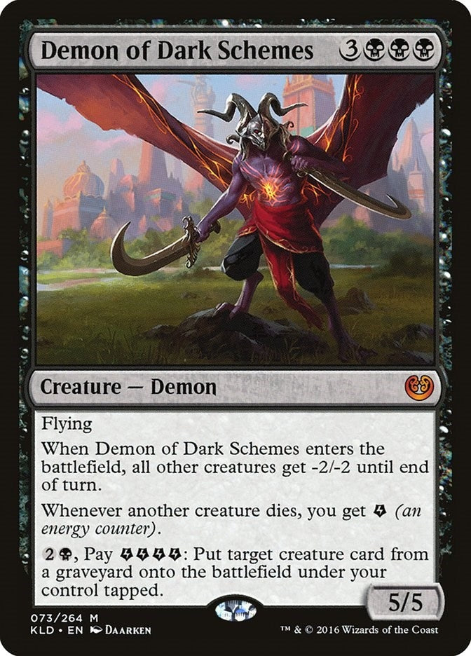 Demon of Dark Schemes (73) [KLD] - MTG Single