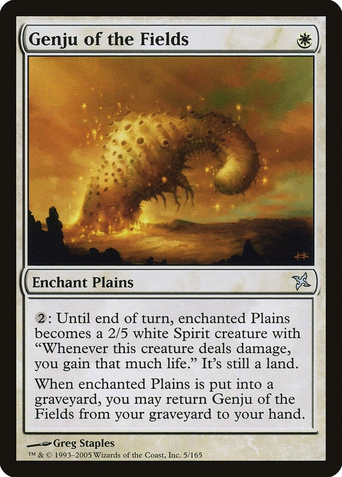 Genju of the Fields (5) [BOK] - MTG Single