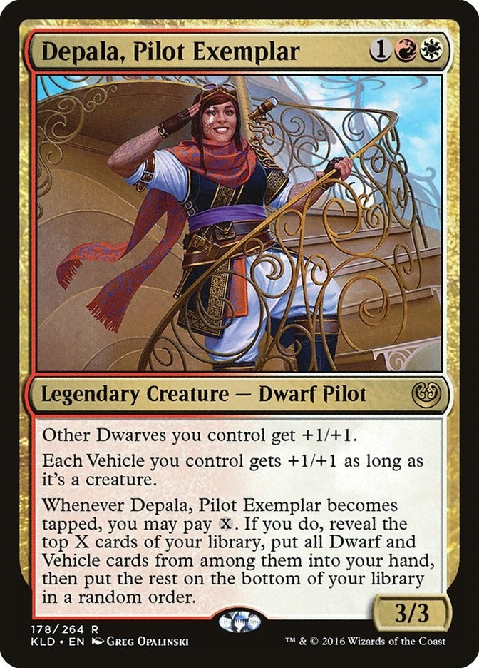 Depala Pilot Exemplar (178) [KLD] - MTG Single
