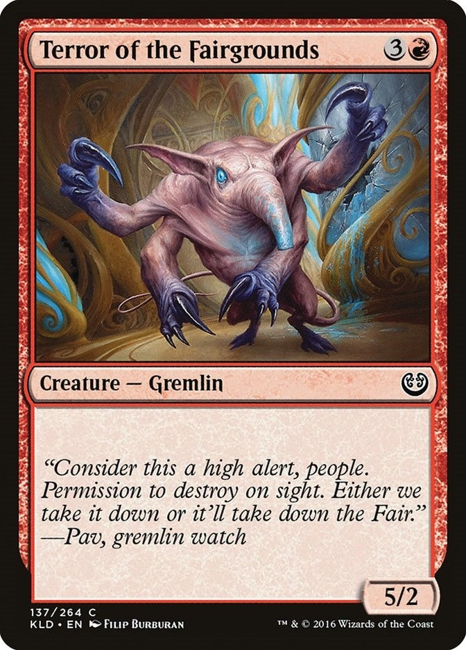 Terror of the Fairgrounds (137) [KLD] - MTG Single