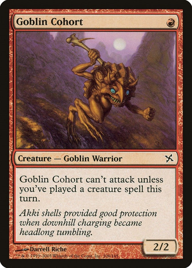 Goblin Cohort (106) [BOK] - MTG Single