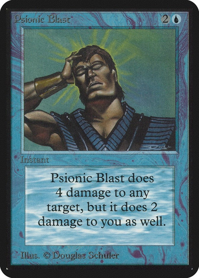 Psionic Blast [LEA] - MTG Single