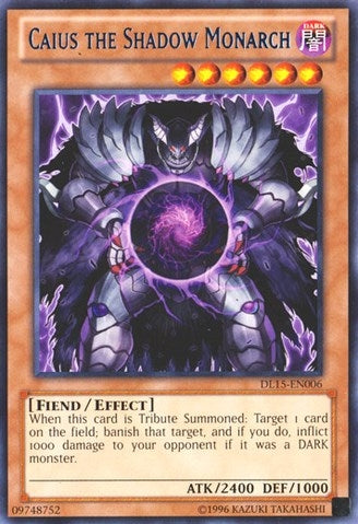 Caius the Shadow Monarch (Blue) (15006) - YuGiOh Single
