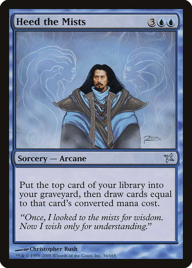 Heed the Mists (36) [BOK] - MTG Single