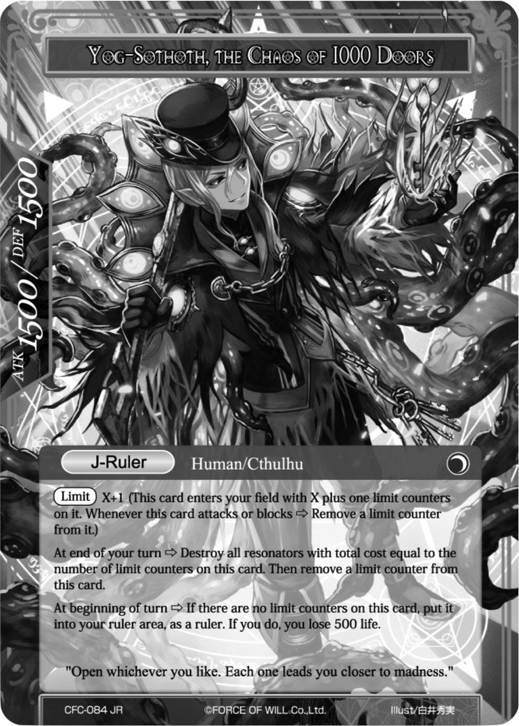 Umr at-Tawil Master of 1000 Keys // Yog-Sothoth the Chaos of 1000 Doors (Uber Rare) (84) [CFC] - Force of Will Single