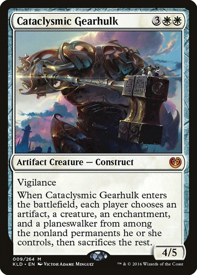 Cataclysmic Gearhulk (9) [KLD] - MTG Single