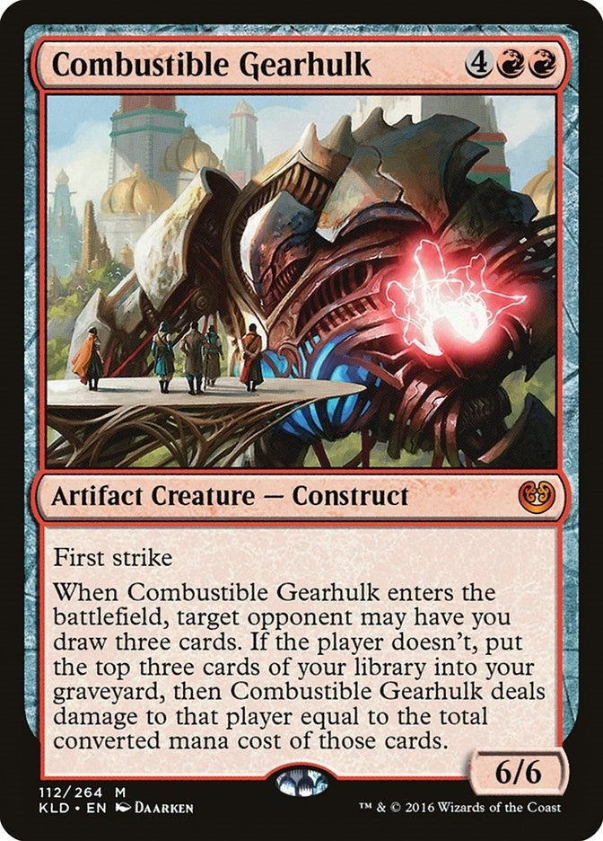 Combustible Gearhulk (112) [KLD] - MTG Single