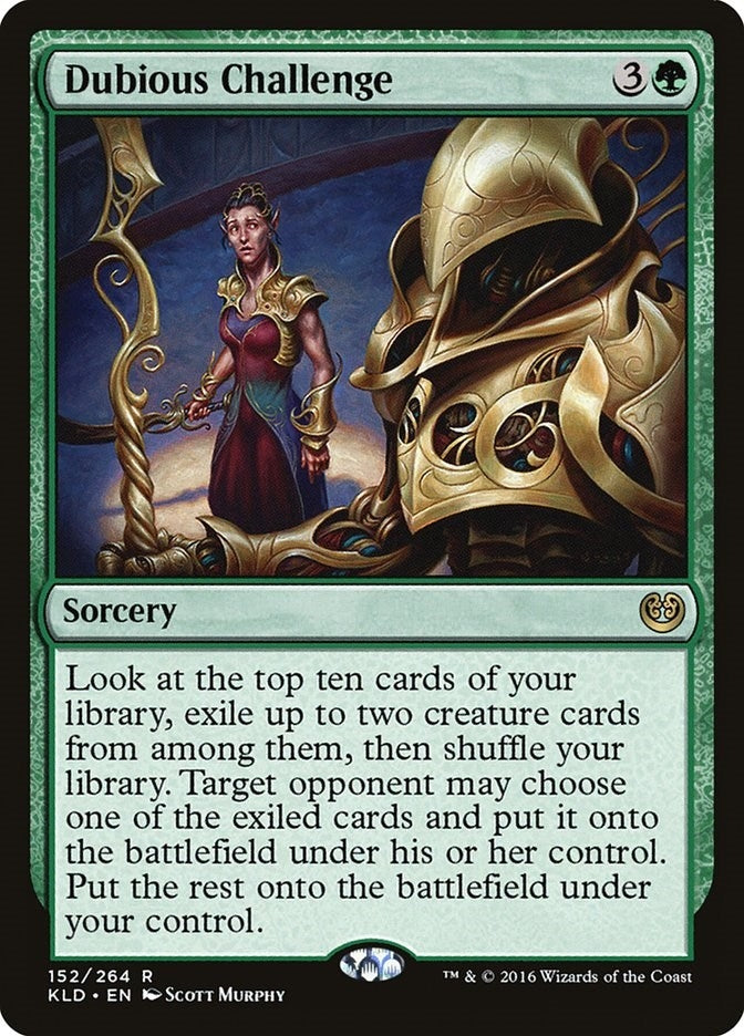 Dubious Challenge (152) [KLD] - MTG Single