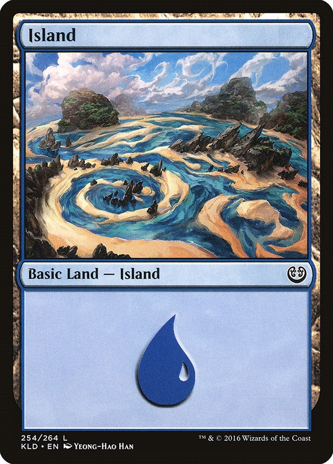Island (254) (254) [KLD] - MTG Single