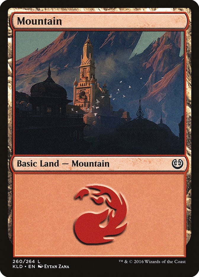 Mountain (260) (260) [KLD] - MTG Single