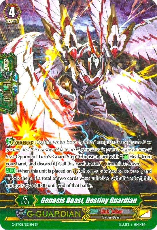 Genesis Beast Destiny Guardian (SP) (821) [G-BT08] - Cardfight Vanguard Single